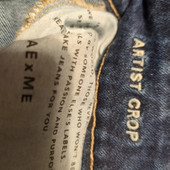 AE Artist Crop Jeans - Picture 4 of 5